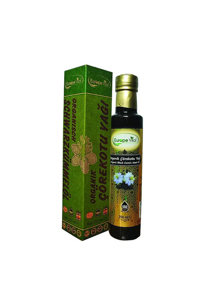 Europe Vital Organik Çörek Otu Yağı 250 ML