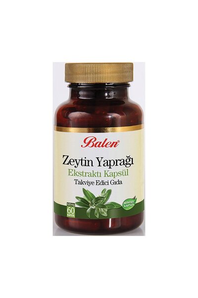 Balen Olive Leaf Extract Capsule 620 Mg 60 Pieces