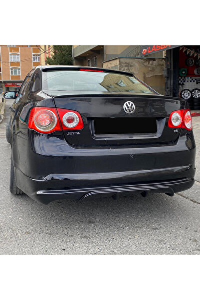 Tepe Tuning Volkswagen Jetta Mk5 2005-2010 Uyumlu Boyasız Plastik Arka Ek