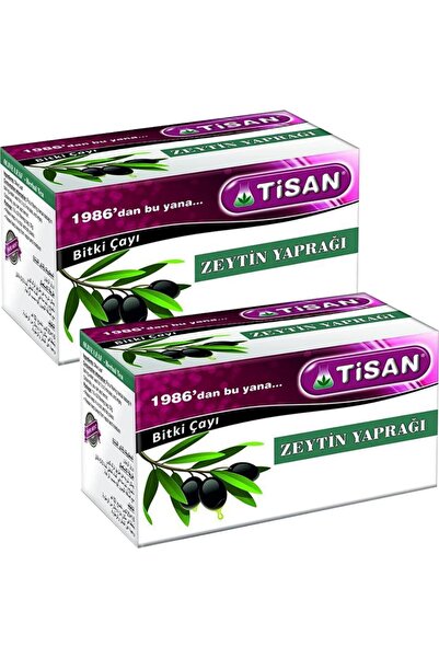 Tisan Olive Leaf Herbal Straining Tea Bags 2 X 20 Pieces