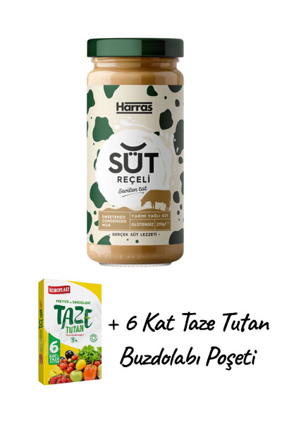Harras Glutensiz Süt Reçeli 270gr