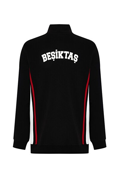 Beşiktaş Σ.Κ. Bjk Umbro 25/26 Team Training Jacket Φούτερ με κουκούλα Ανδρικό μπουφάν ΜΑΥΡΟ