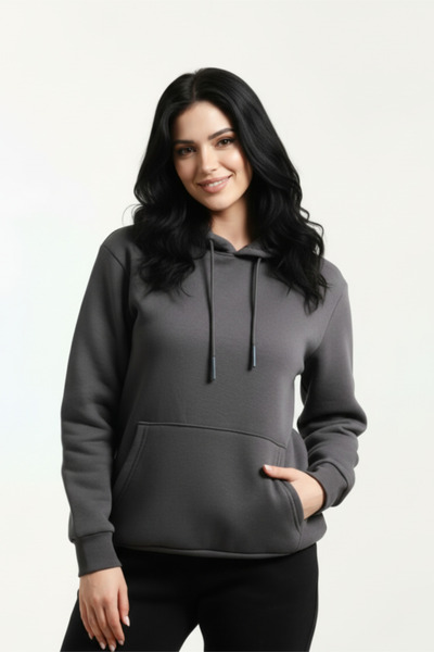 Veleno قماش ناعم منفوخ من بغطاء رأس خيوط للنساء من Smoked Women's مع جيوب على...