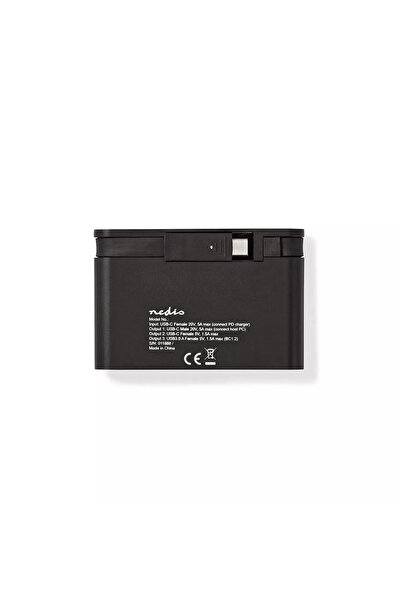 Nedis Adaptor USB Type C - HDMI USB3.0 Gigabit Ethernet USB Type C PD 100W negru