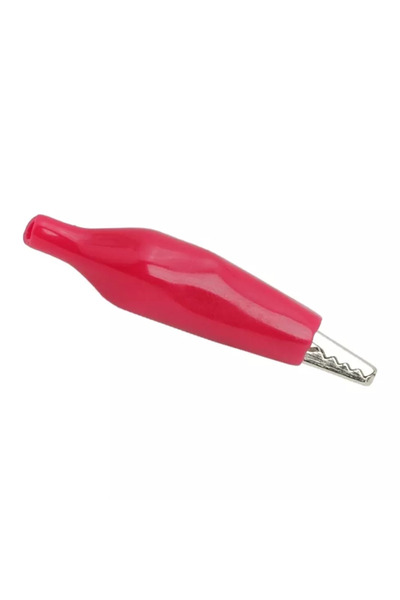 OEM Clema crocodil mediu rosu 35mm 5A