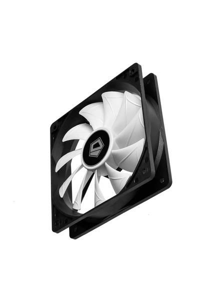 OEM ID-Cooling Fan FAN-PN-17 120x120x25mm black rainbow lighting 500-1500RPM 64.8CFM 26.6dBA cone