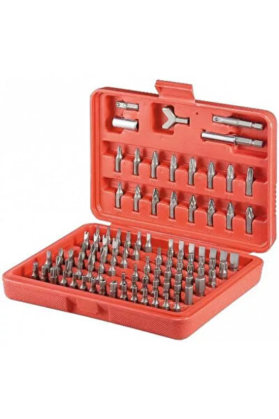 FixPoint Set varfuri 100 piese otel S2 unelte