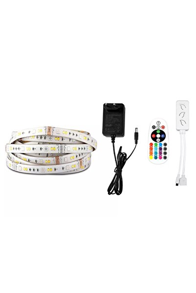V-TAC Kit banda LED SMART SMD5050 54LED/m 4W/m 230lm/m RGB+WW+DW+CW 12V IP65 5M