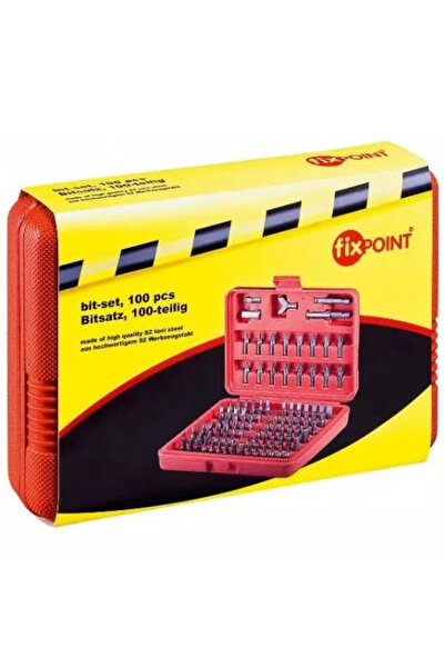 FixPoint Set varfuri 100 piese otel S2 unelte