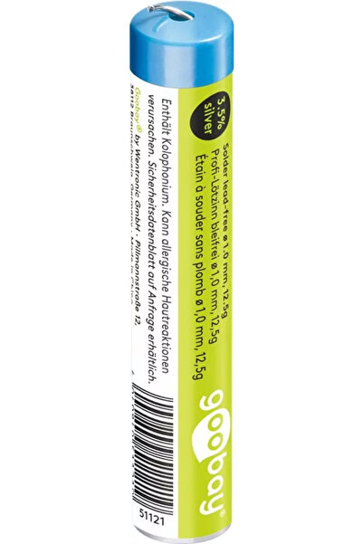 goobay Fludor fara plumb 1mm 12.5gr argint cupru staniu flux 217 C