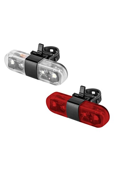 Rebel USB front/rear bicycle lighting set URZ3493
