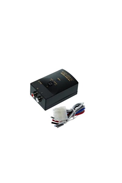 OEM Adaptor de masina audio STEREO HIGH TO LOW 50W 1A HI(difuzoare) - LOW(2x RCA)