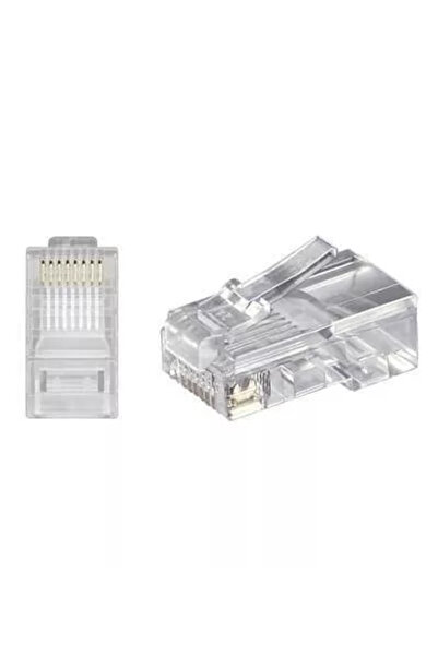 goobay Mufa internet RJ45 CAT5 8p8c cablu push rotund