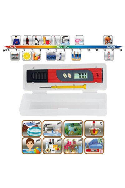 Home by Somogyi Θερμόμετρο 0 - 60 C και μετρητής Ph 0,00 - 14,00 PHT 01