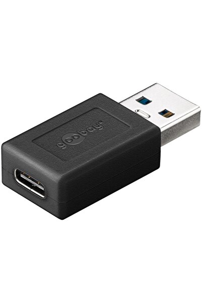 goobay Προσαρμογέας USB3.0 SuperSpeed ​​​​USB-A αρσενικό - USB-C θηλυκό μαύρο...