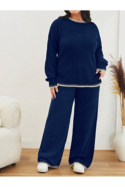 EFENDİX Plus Size Knitwear Set
