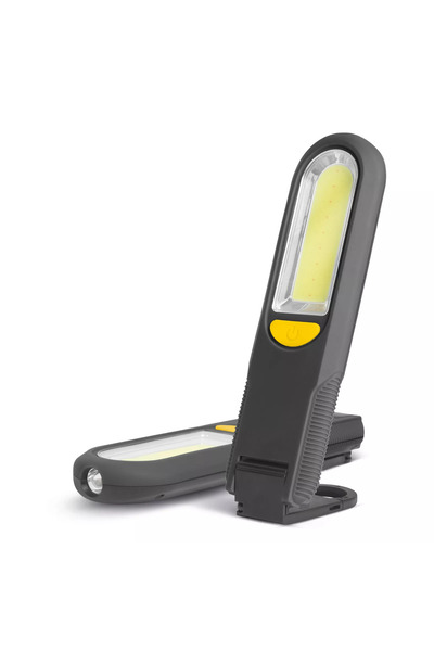 Phenom Γυάλινος ανακλαστήρας LED COB + SMD 3W 20-300lm 3x AAA με μαγνητικό γά...