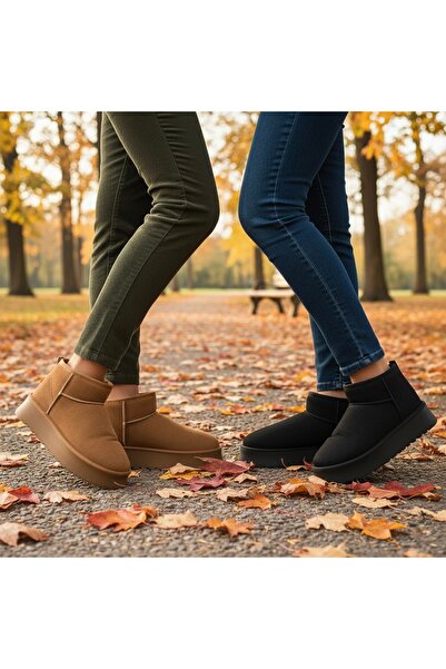 Lennox Kadın Siyah Yüksek Tabanlı GG Ayakkabı