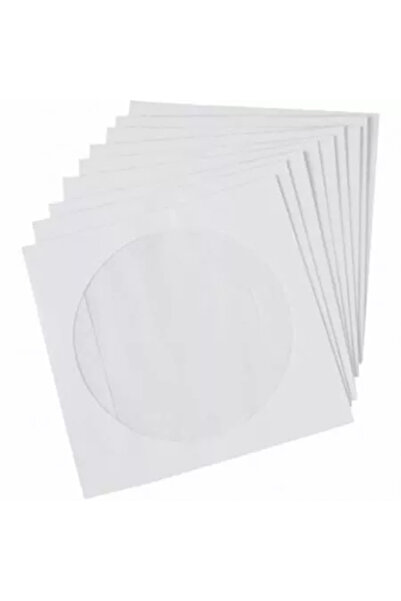 OEM Plicuri CD /DVD din hartie alba 100buc/set