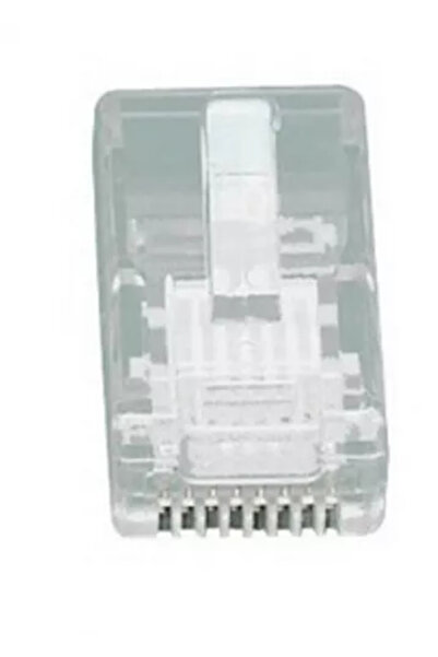 Well RJ45 8P8C Cat5e network plug unshielded gold contacts