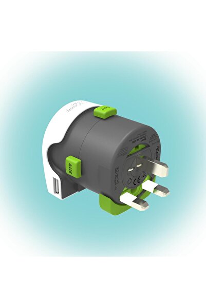 OEM Qdapter travel adapter +USB AUSTRALIA CHINA IT UK CH BRAZIL USA EURO 2.100110