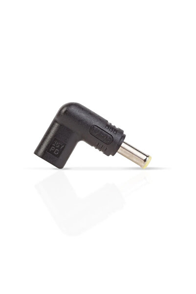 DELIGHT Cap adaptor Samsung 20V USB-C mama - DC 5.5x3.0 mm 90grade 55063G