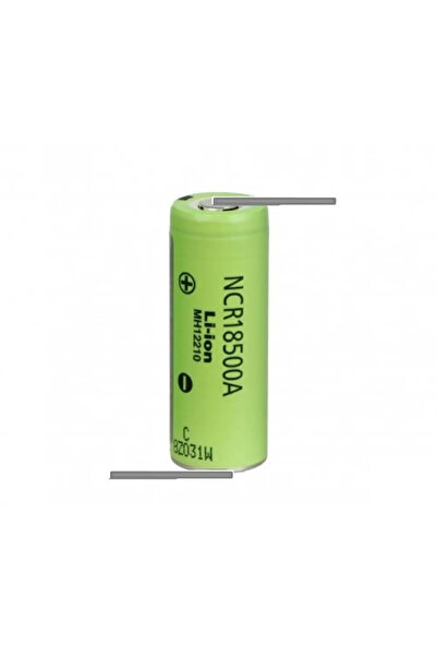 PANASONIC Μπαταρία 18500 LI-ION 3.6V 1900mAh 3.8A NCR18500A με συγκολλημένες λεπίδες σχήματος S