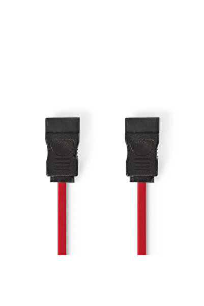 Nedis SATA 3Gb/s data cable 7-pin female-female 0.5 m red