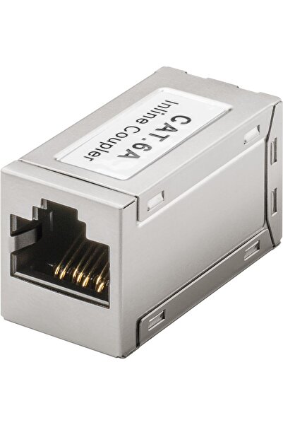 goobay Adaptor prelungitor RJ45 CAT6A SFTP PiMF 500MHz ecranat mama-mama 72499