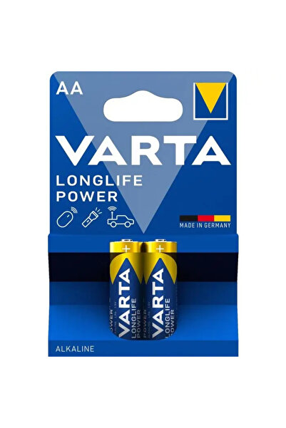 Varta Σετ αλκαλικών μπαταριών LongLifePower AA LR6 2 τεμάχια 4906/2B-VARTA