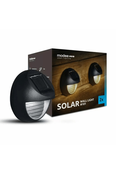 MODEE Set proiector solar de perete 6lm 2700K lumina calda 2buc/set ML-WS101