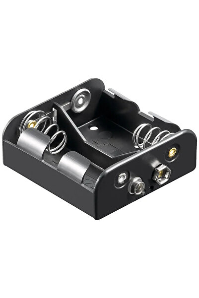 goobay Suport baterii 2x C R14 cu mufa Tip 9V 11455