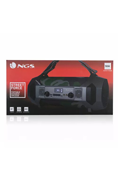 NGS Street Force Bluetooth USB AUX 150W portable speaker
