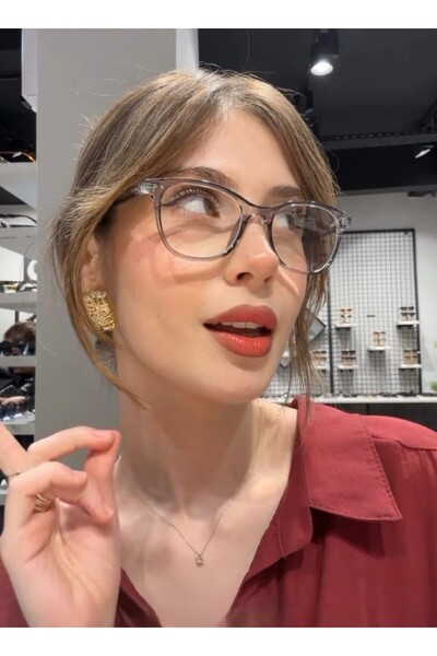 MONAL Cateye Blueblock 56 Ekartman يحمي ويريح عينيك، يمكن تركيب زجاج مدرج