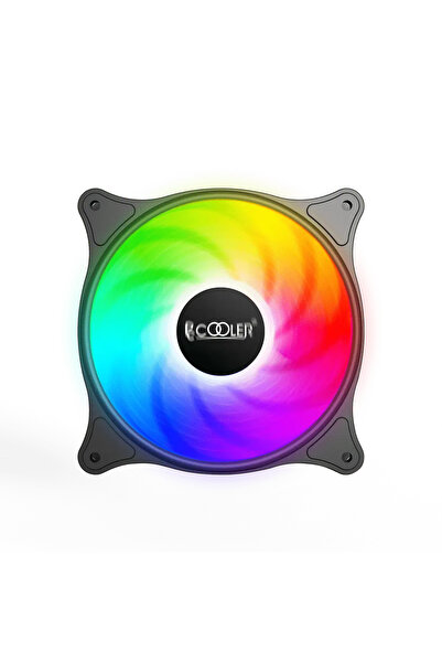 PCCOOLER Fan FX1203-BKRN1-GL 120x120x25 mm 12V 0.18A 1200RPM RGB LED 3-pin Hy...