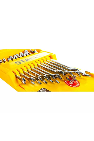 Stanley Set of 11 combination wrenches 4-94-647 chrome finish