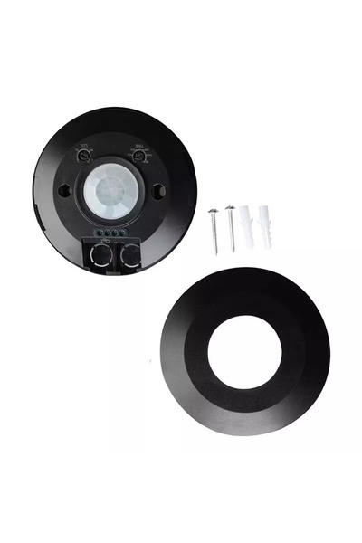 V-TAC Ceiling-mounted motion sensor 360 degrees black max 2000W