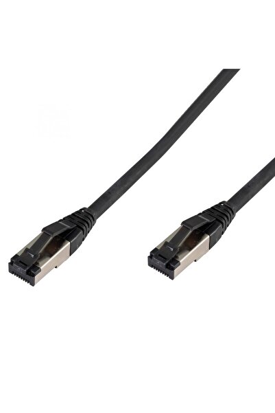 OEM STP CAT8 Patchcord Cable 2.5m RJ45-RJ45 black max 40GB