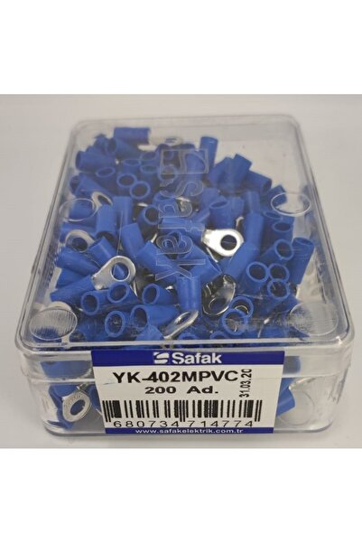 Şafak Blue insulated eyelet 1.5-2.5mm2 M4 Safak YK-402MPVC