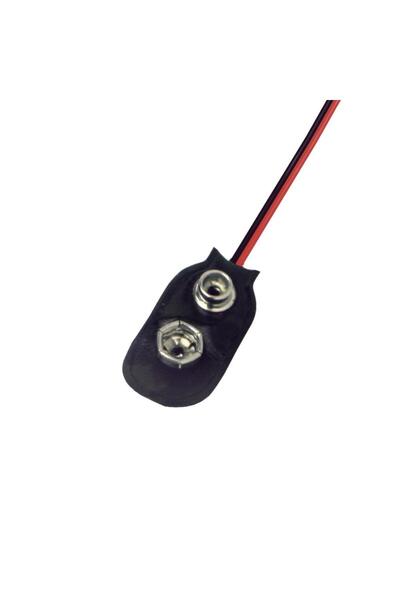 OEM Επαφή μπαταρίας 9V με καλώδιο 15 cm για συγκόλληση