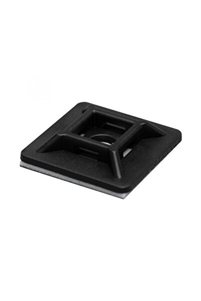 Home by Somogyi Set suporti coliere cablu 50buc 28x28mm negru utilizare in ex...