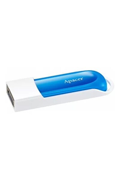 Apacer USB 2.0 64GB retractable flash memory blue AH23ABE