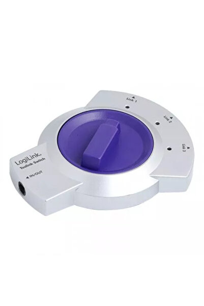 LogiLink Switch Toslink male plug - Toslink female socket x3 CA1004