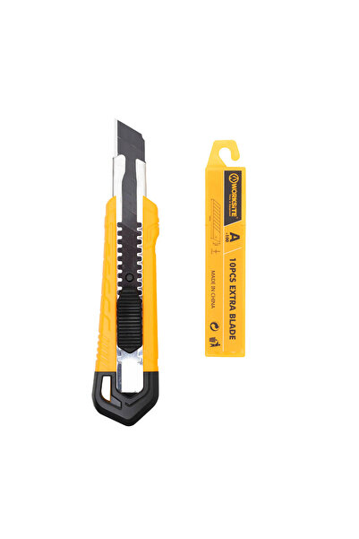 WORKSITE Set de cutter WT6079 cu 10 lame de rezerva