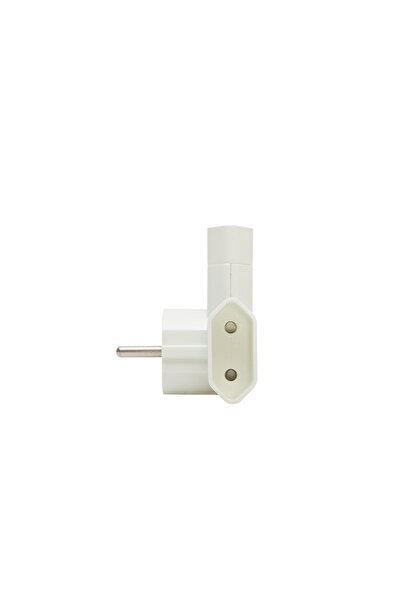Home by Somogyi EURO socket x3 T distributor, white, recessed mounting