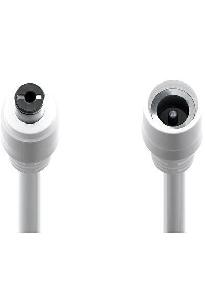 goobay Extension cable DC 5.5/2.1 plug - DC 5.5/2.1 socket 10m 5A 2x0.5mm2 straight copper white 76677