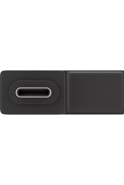 goobay Adapter USB 3.0 A female to micro USB male + USB Type C male black