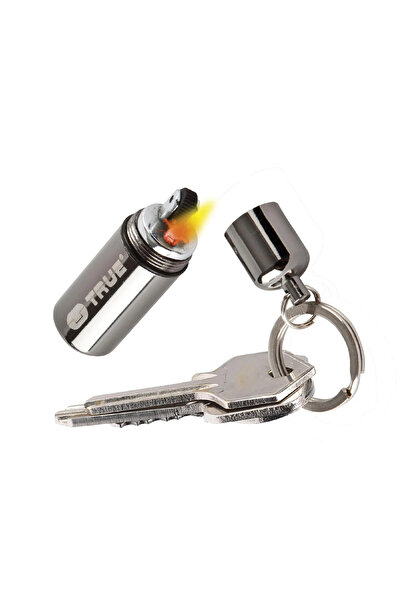 True Utulıty Μικρός αδιάβροχος αναπτήρας και μπρελόκ TRUE UTILITY FIRESTASH T...