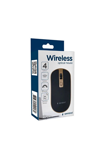 Gembird Wireless mouse 1600DPI USB MUSW4B06BG