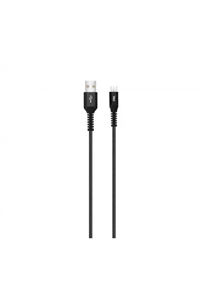 Well Cablu de date si incarcare micro USB 2.1A 1m negru